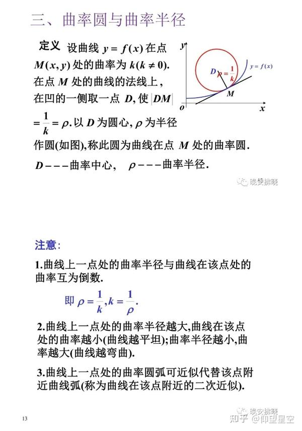 弧微分、曲率及其计算公式 - 知乎