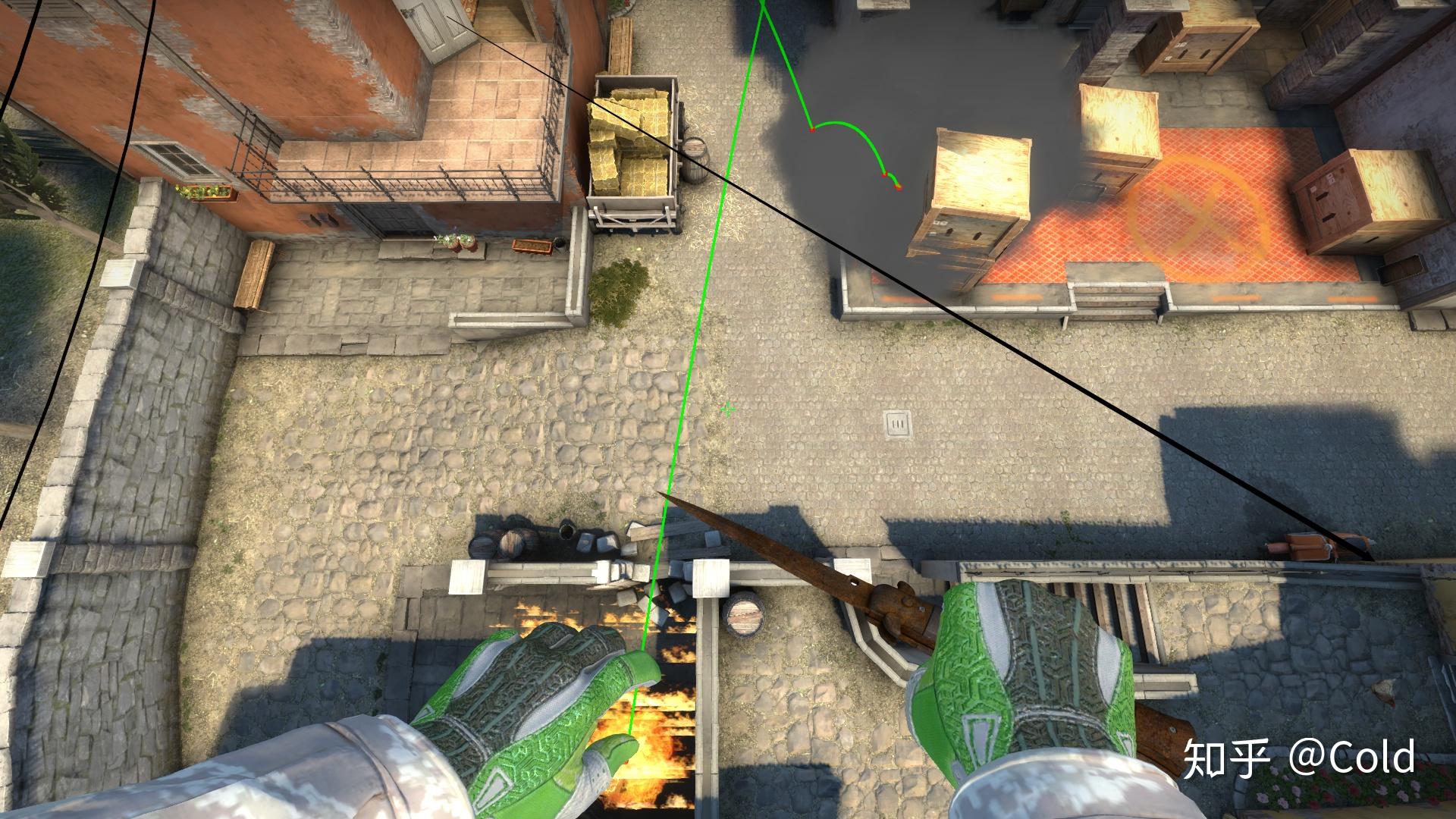 csgo地图inferno全分析4再也不怕a包点大坑的交叉火力了