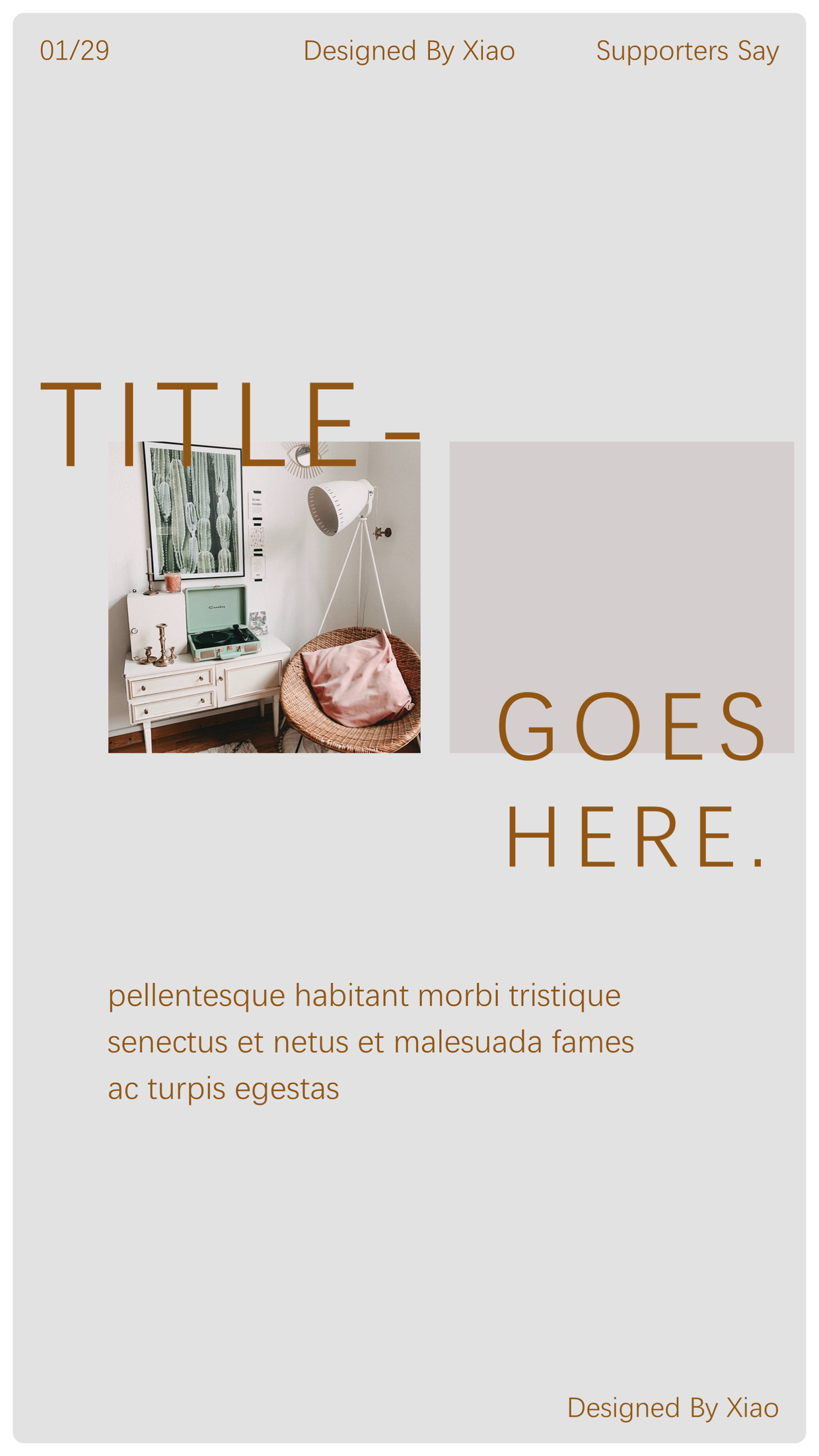 ppt模板ins风便签书签