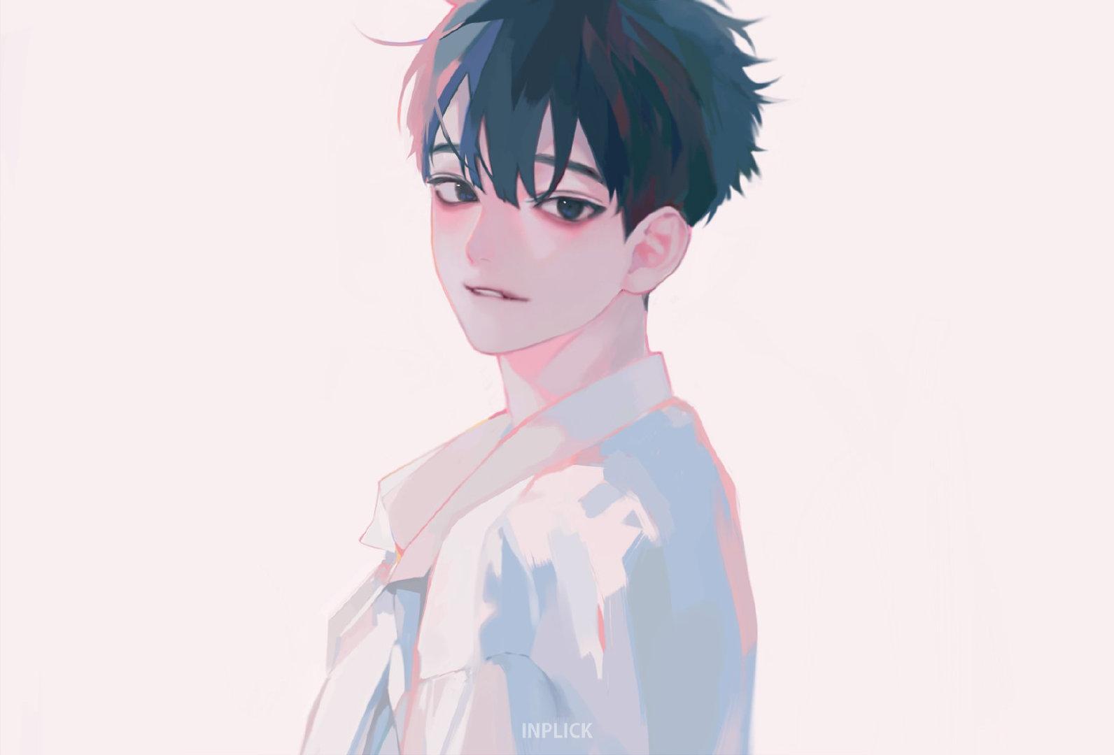 病娇男孩优秀画师inplick