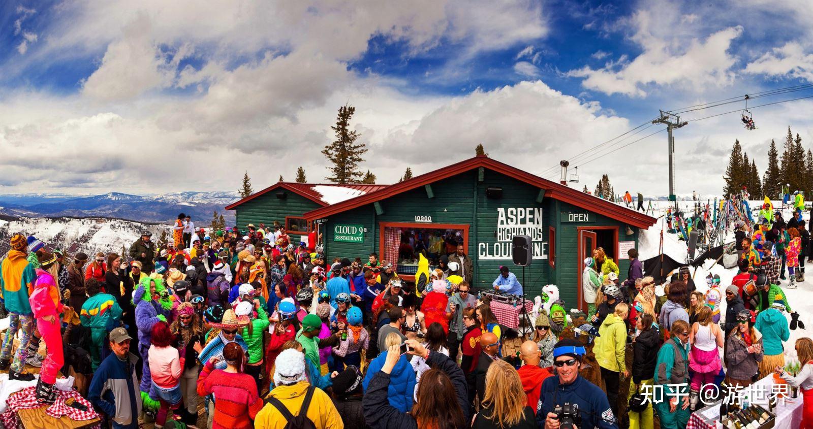 春暖花开还想继续滑粉雪太推荐美国阿斯本了