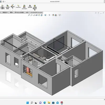 裝修的效果圖都是坑說說我為啥用solidworks做裝修設計