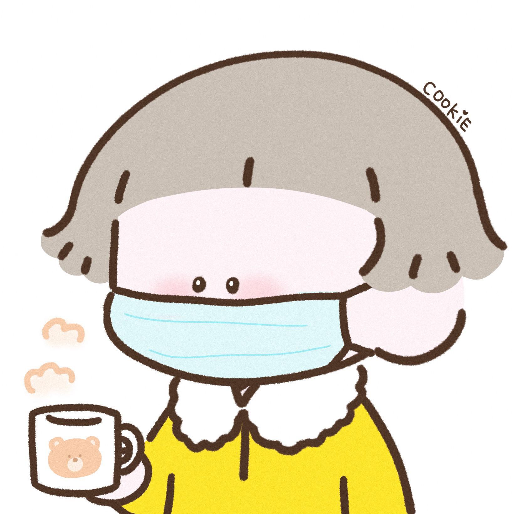 有没有戴口罩的头像