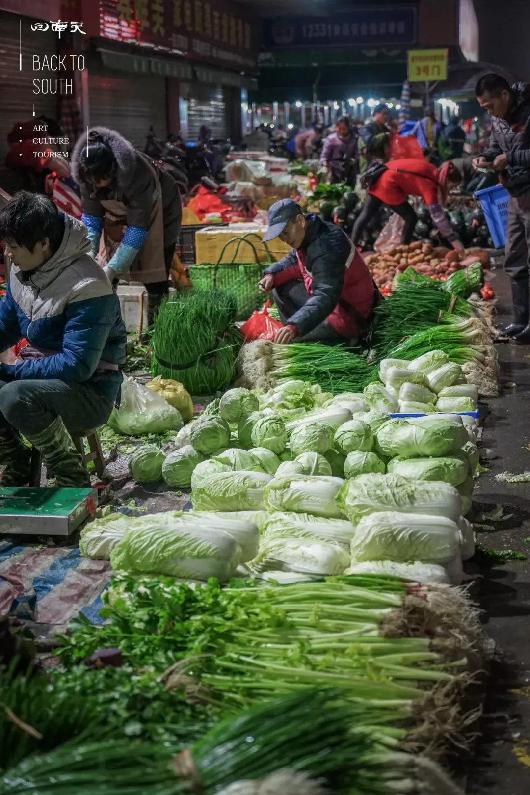 深夜的淡村市场有着你想象不到的热闹