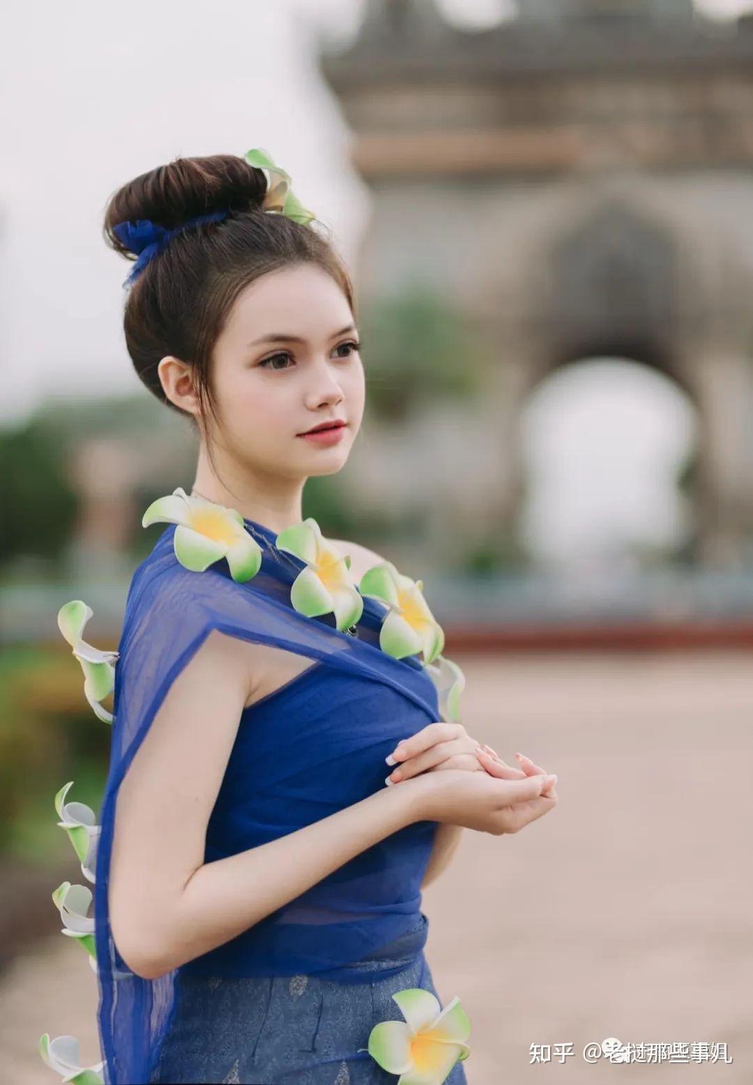 老挝姑娘 少女图片