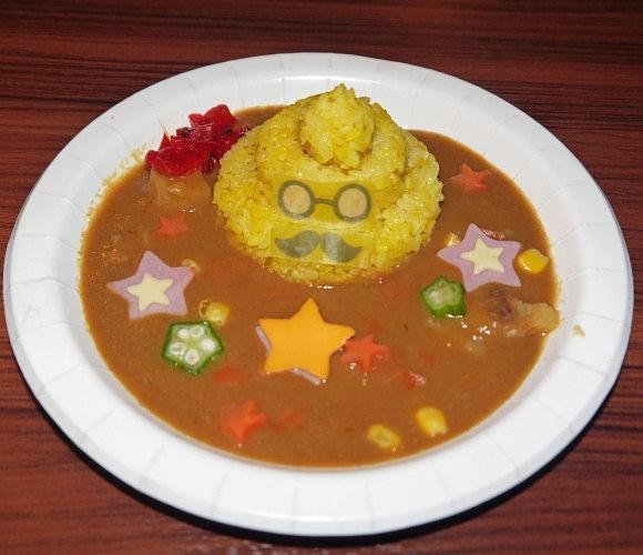 限定咖啡店的咖喱饭便老师本尊亲临活动现场现在便便系列已经不仅仅有