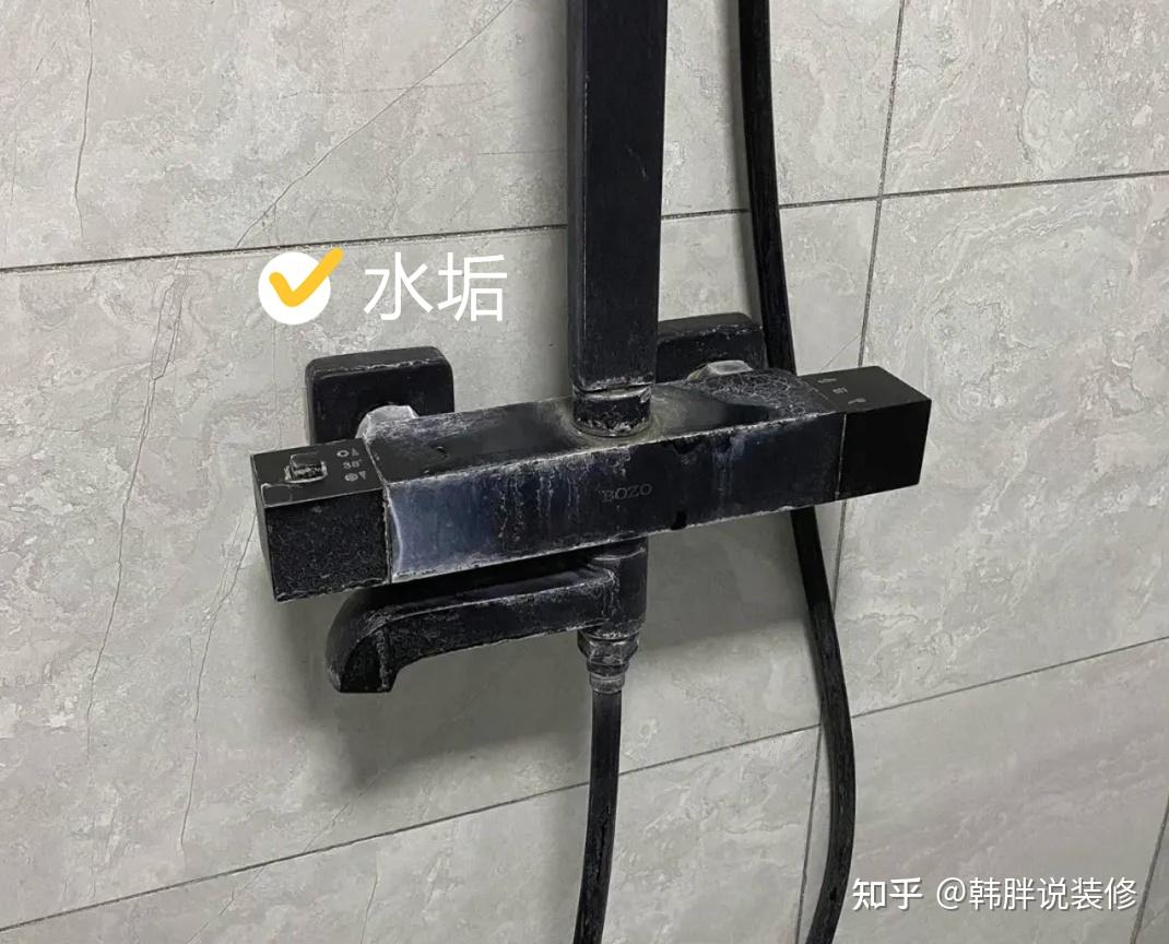 1,黑色的水龙头,花洒