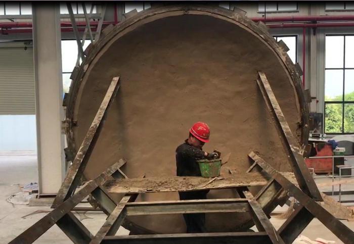 莫来石浇注料现场施工要求及烘炉