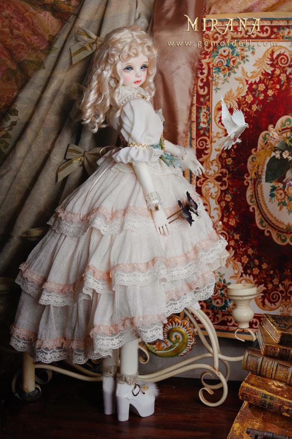 有一种bjd娃娃的风格叫洛可可