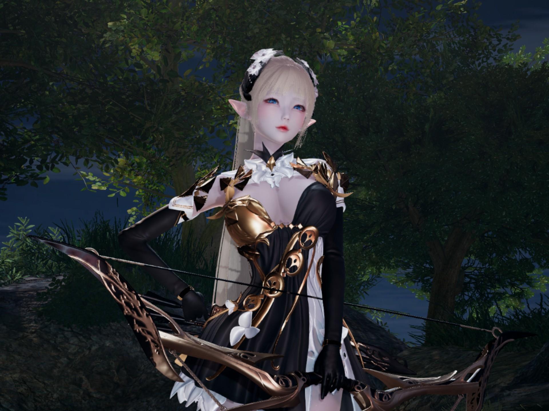 何时来的？ 精灵射手战败CG