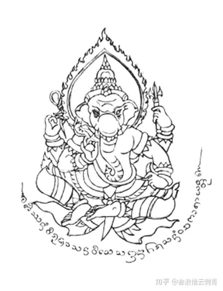 吉祥牛挡去一切灾难,一生吉祥如意掩面佛增强财运,事业顺利//刺符的"