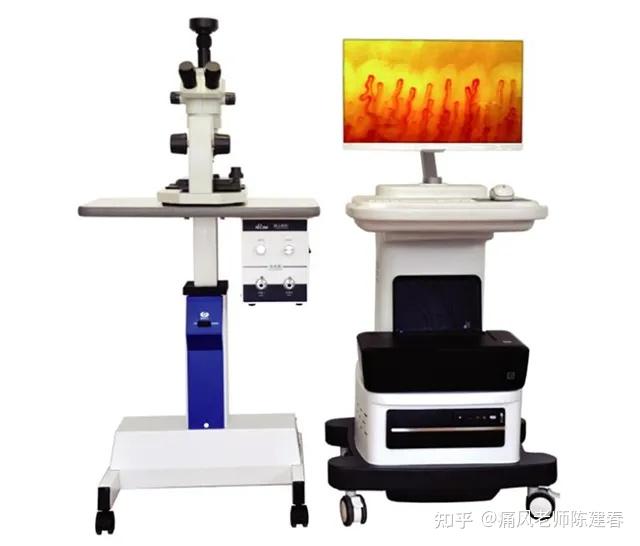 (图:微循环堵塞显微检测系统)《一种用于检查关节炎的甲襞微循环辅助