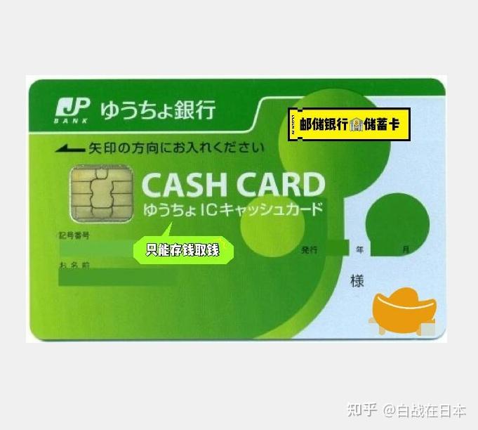 日本银行卡格式图片