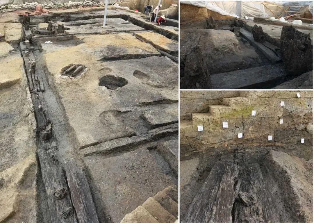 的两侧斜穿孔最近入选"2021年度全国十大考古新发现"的澧县鸡叫城遗址