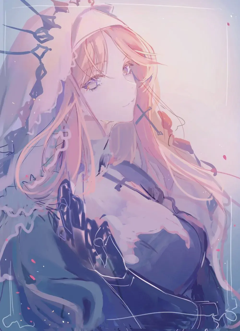 二次元发色控特辑,最会画头发的神仙画师!