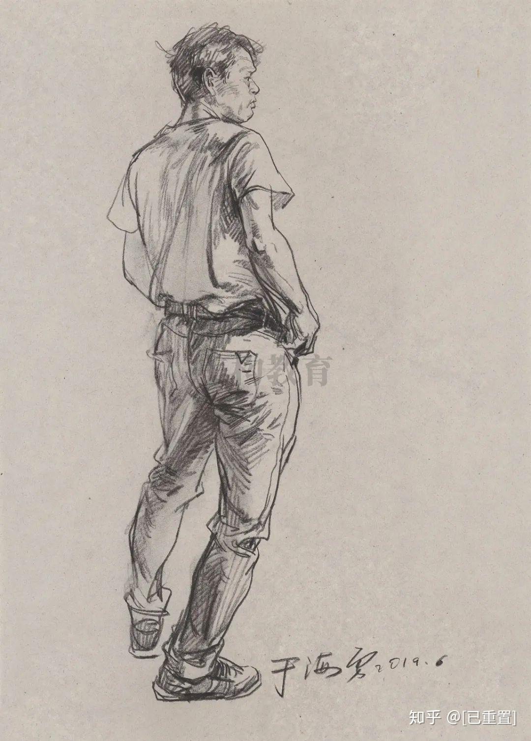 意在笔先有始有终于海勇速写