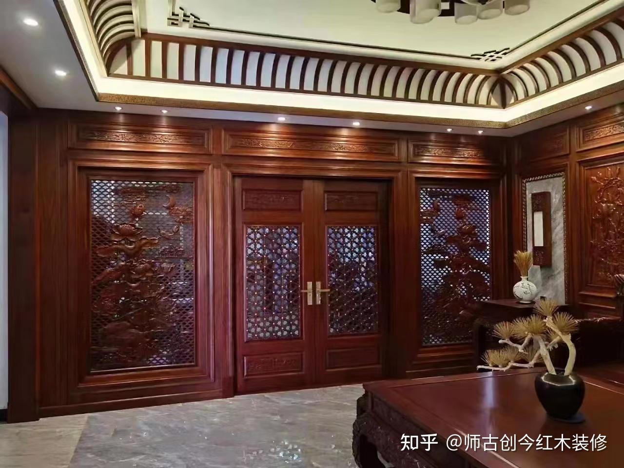 中式红木装修,打造传承雅致文居之所 - 知乎