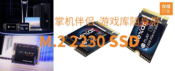 想找M.2 2230 NVMe SSD的看过来，超薄本、miniPC掌机固态硬盘升级不用