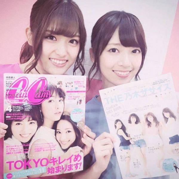乃木坂46御三家均先后签约时尚杂志成为专属模特.