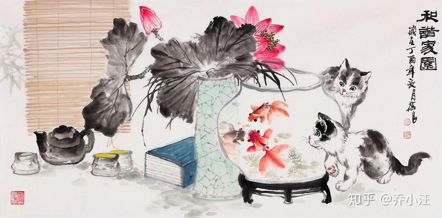 客厅沙发墙挂画精选国画花鸟画文雅别致档次高