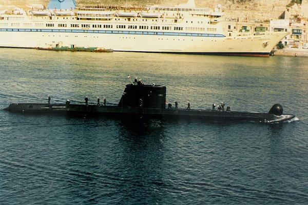 大洋萝莉世界最小核潜艇法国海军红宝石级攻击核潜艇