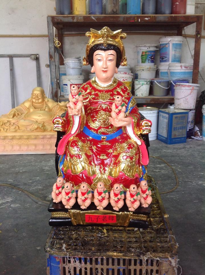 无生老母神像传说 无生老母佛像 老祖母雕像 寺庙佛像雕塑 - 知乎