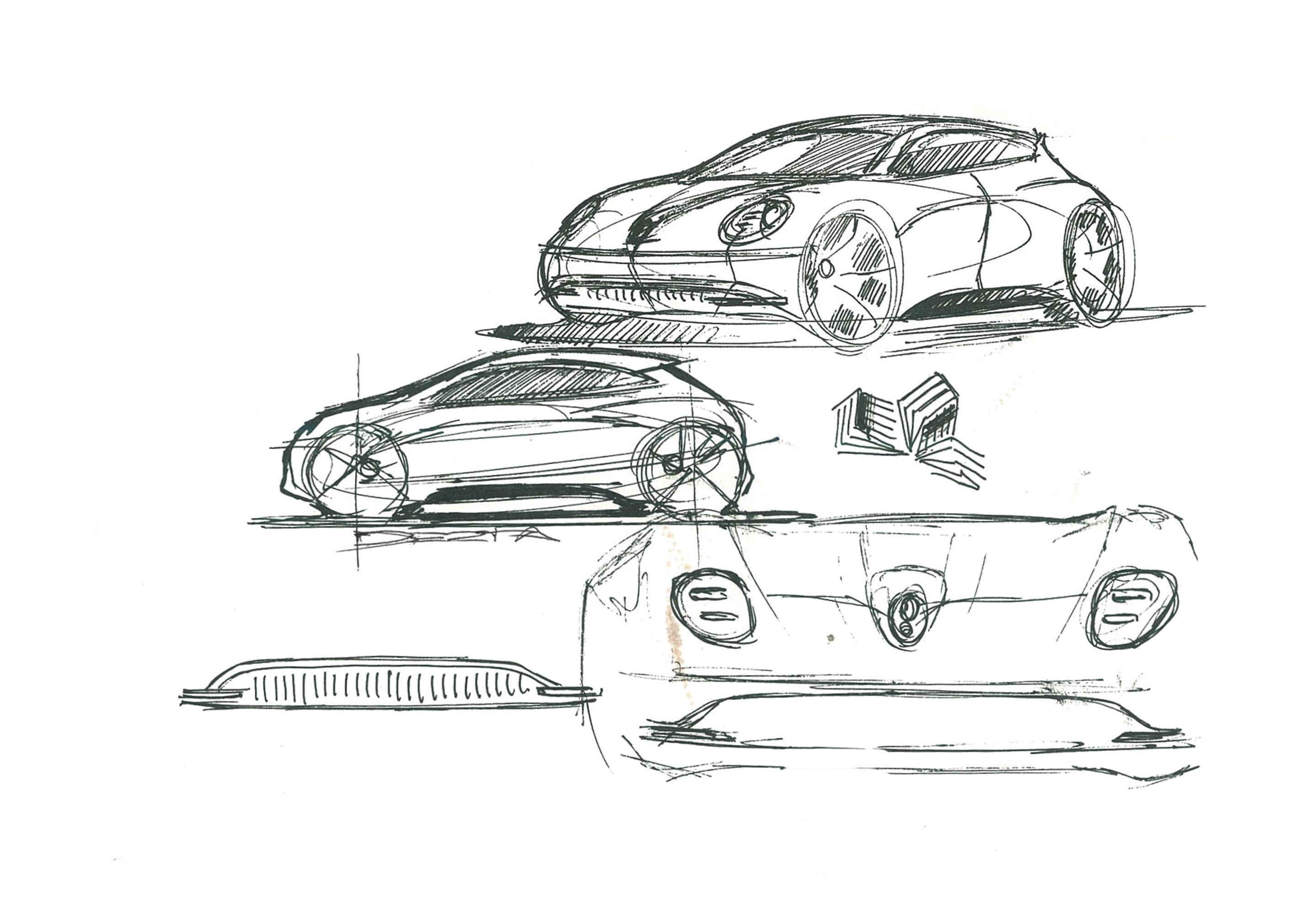 具有很新鲜明的复古风格,与当下千篇一律的汽车设计风格有着明显差异