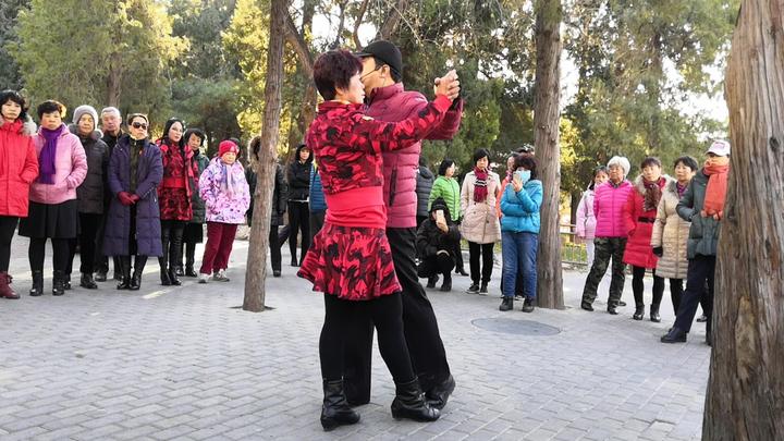 徐舞飞扬双人交谊舞慢三第一套第三节之字步分解教学