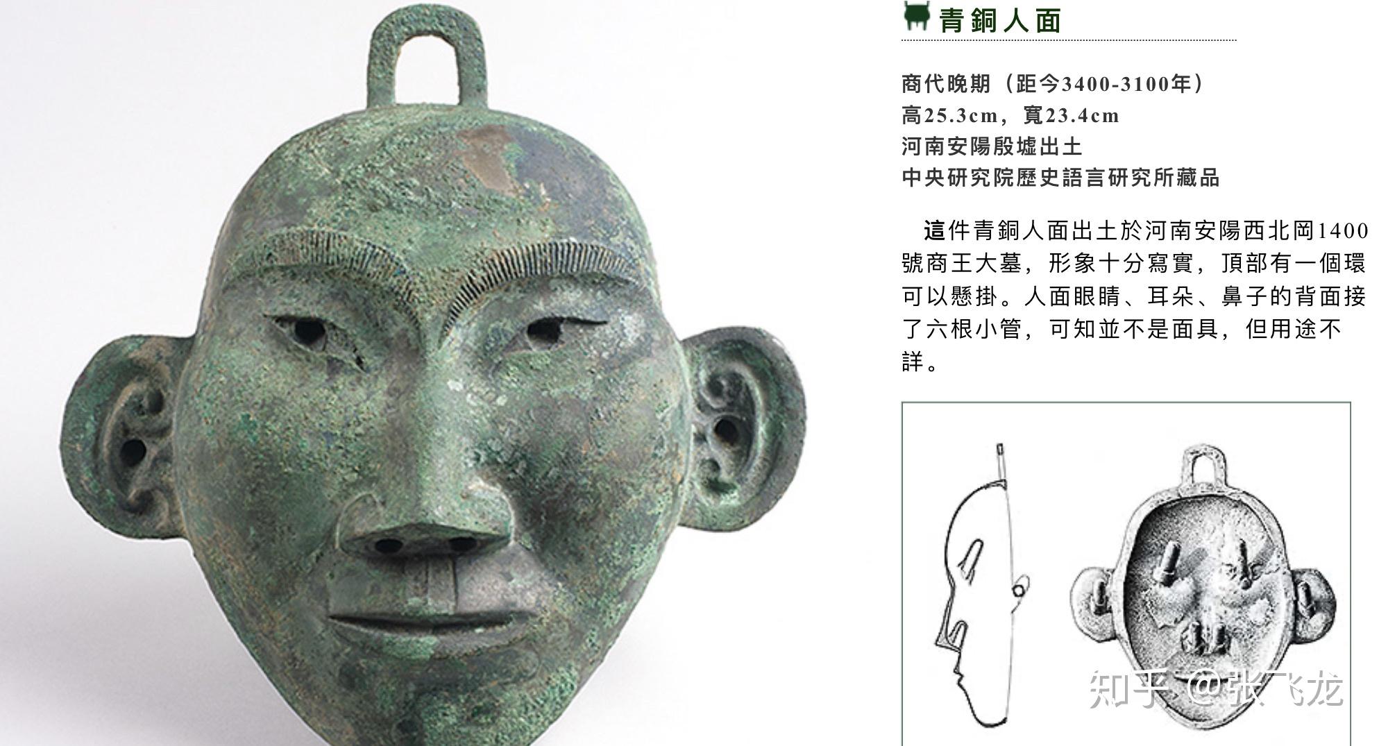 商代青铜器上的人脸为什么不像汉人而像其他少数民族