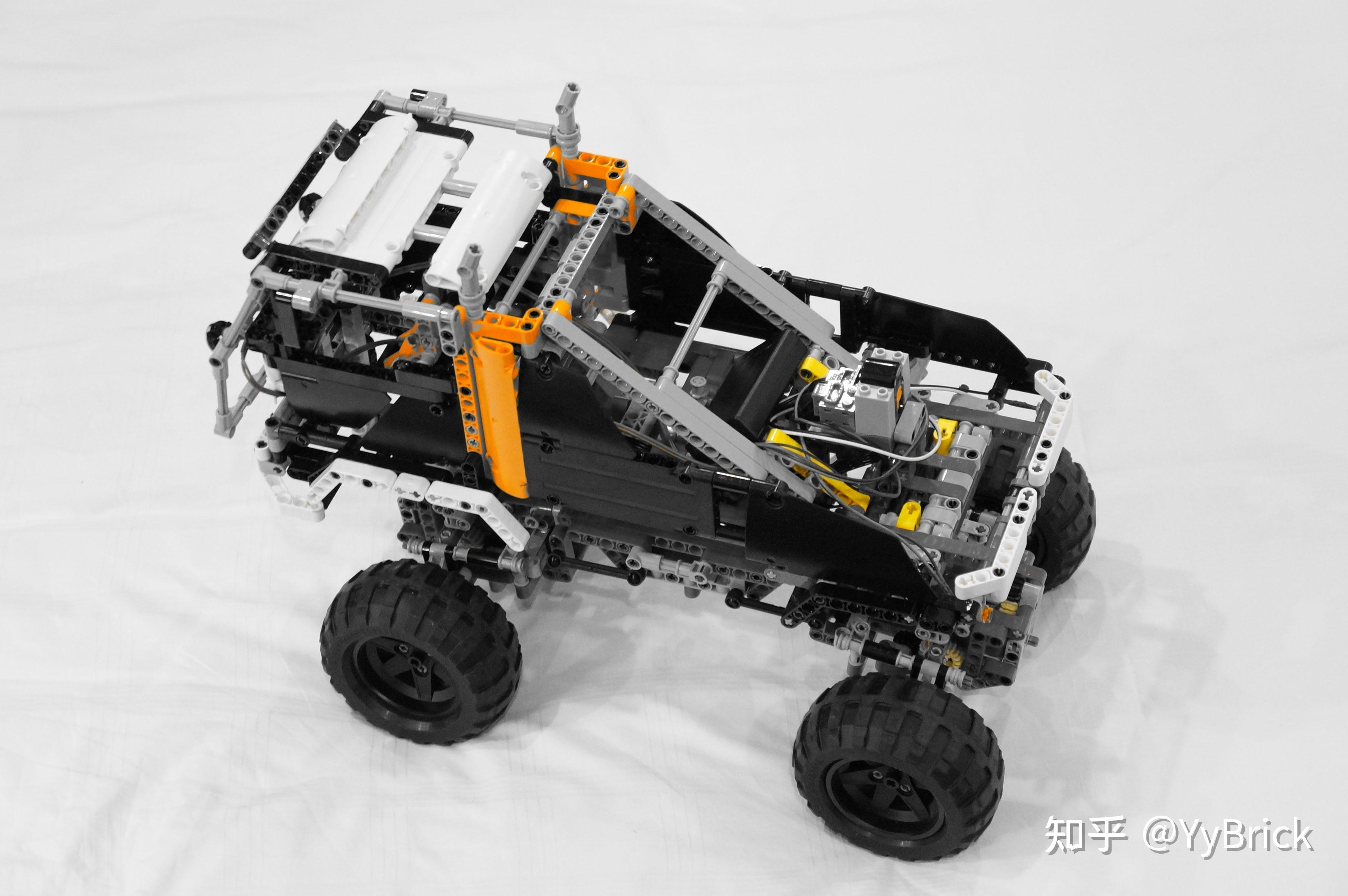 乐高套装9398的abcd四个模式