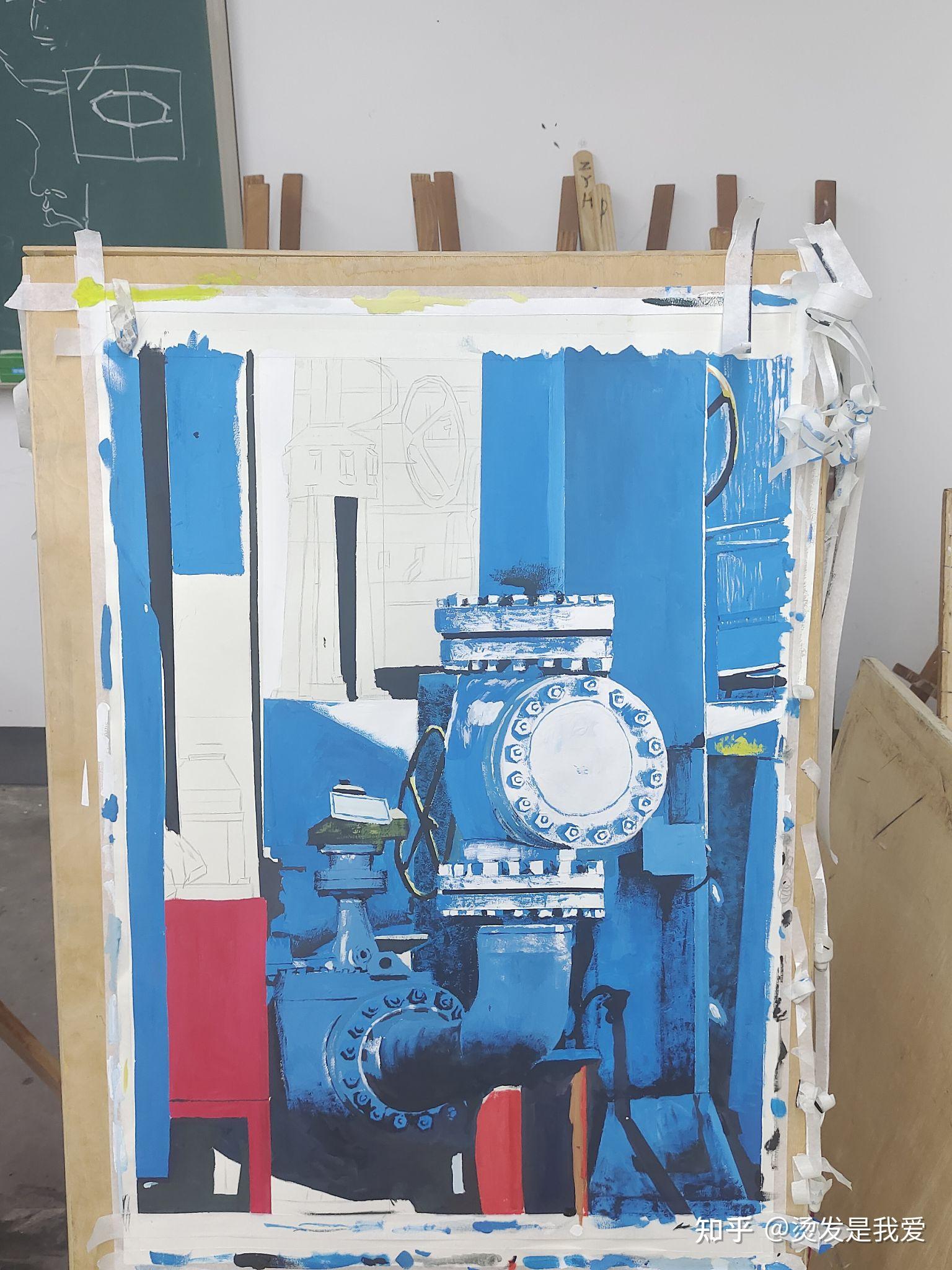 设计色彩一星期水粉作业