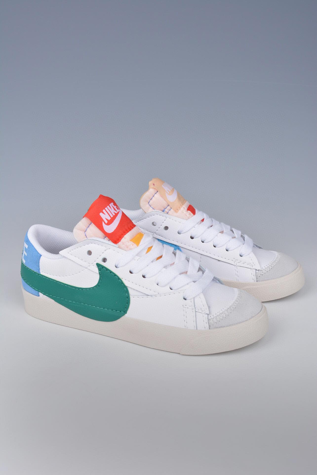 耐克nikeblazerlow77jumboswoosh大号开拓者低帮板鞋