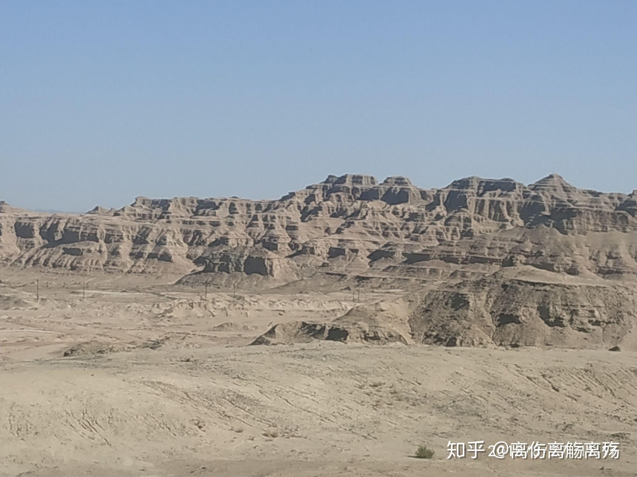 雅丹地貌初期所受的流水侵蚀