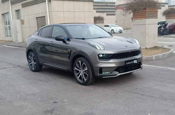 全新吉利领克05再度现身车长4592mm配hud抬头显示自动启停