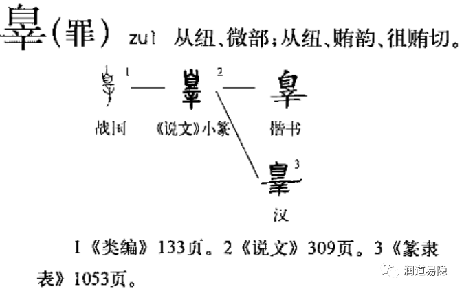 經史易混淆字【六十八】：罪---辠 - 知乎