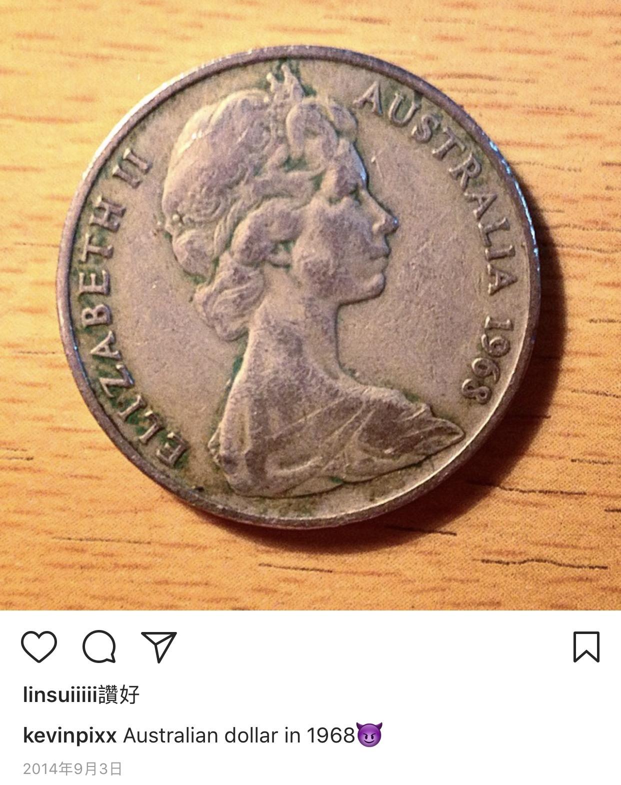 请问1968年的20分澳元硬币（伊丽莎白二世头像）现在有多少价值？ - 知乎