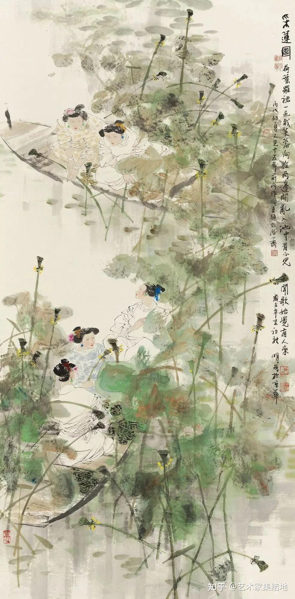 著名画家王明明百幅经典国画作品欣赏