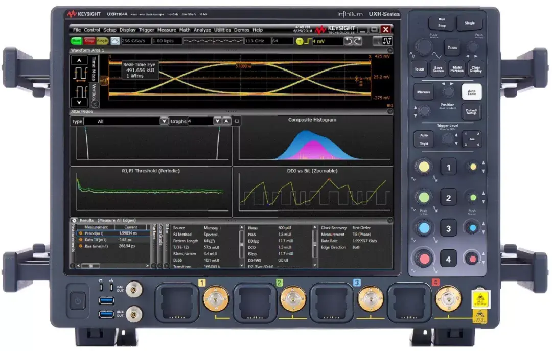 聊聊keysightmxr系列8通道最高带宽6ghz示波器了解示波器发展趋势