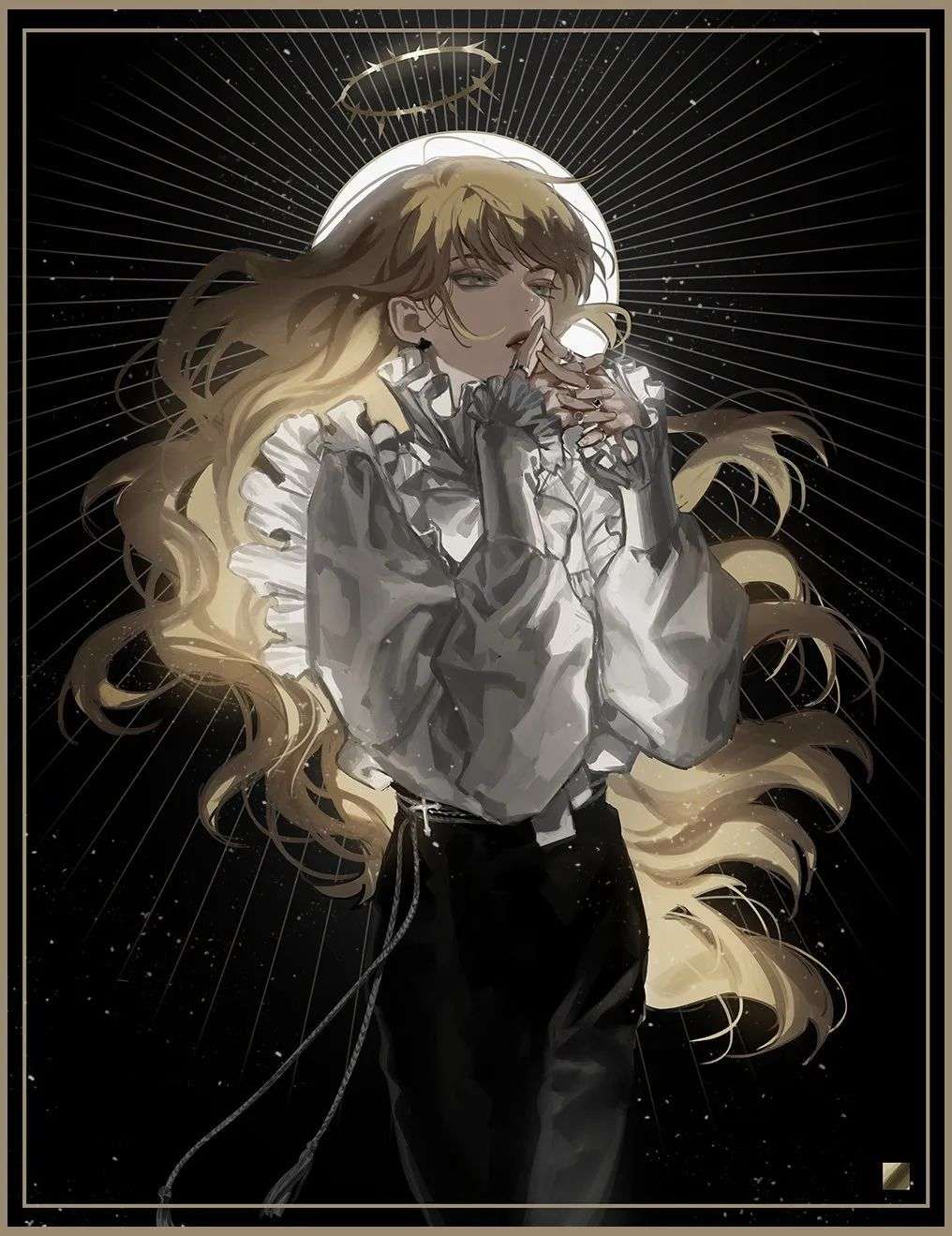 韩国画师"blackbox"笔下的盛世美颜! - 知乎