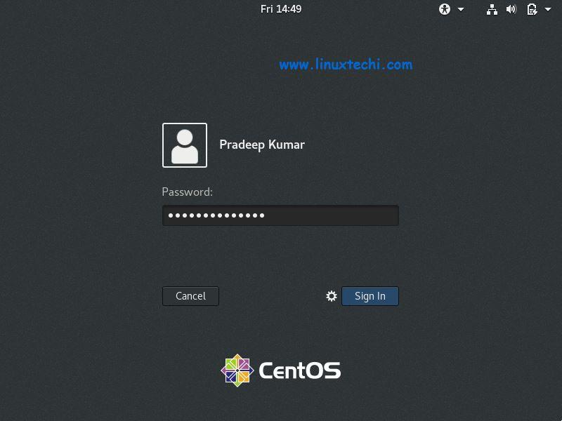 Как выключить centos 8