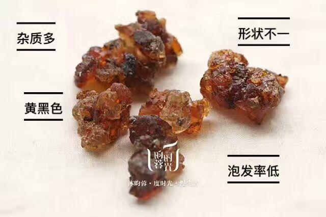 如何分辨桃胶的好坏