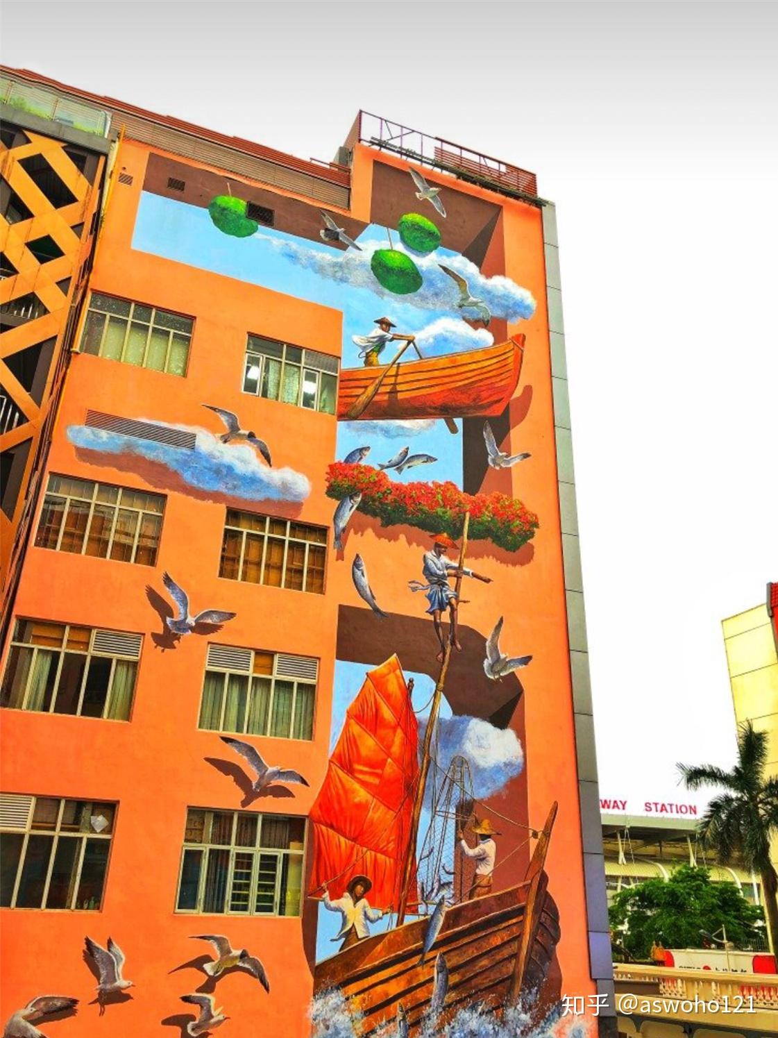 珠海旅游拍照-来魅力壁画村