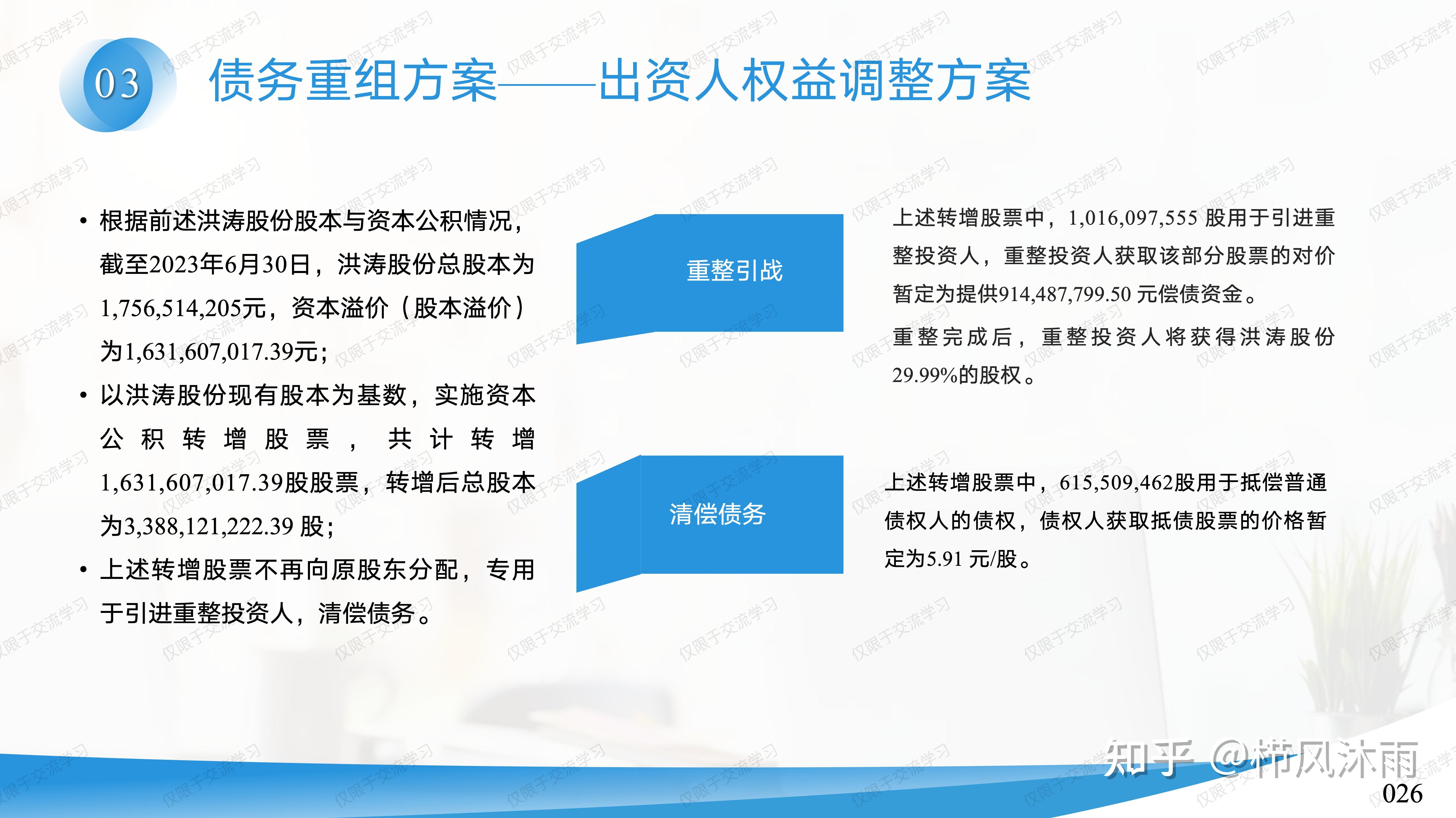 跟踪洪涛股份的自救之路