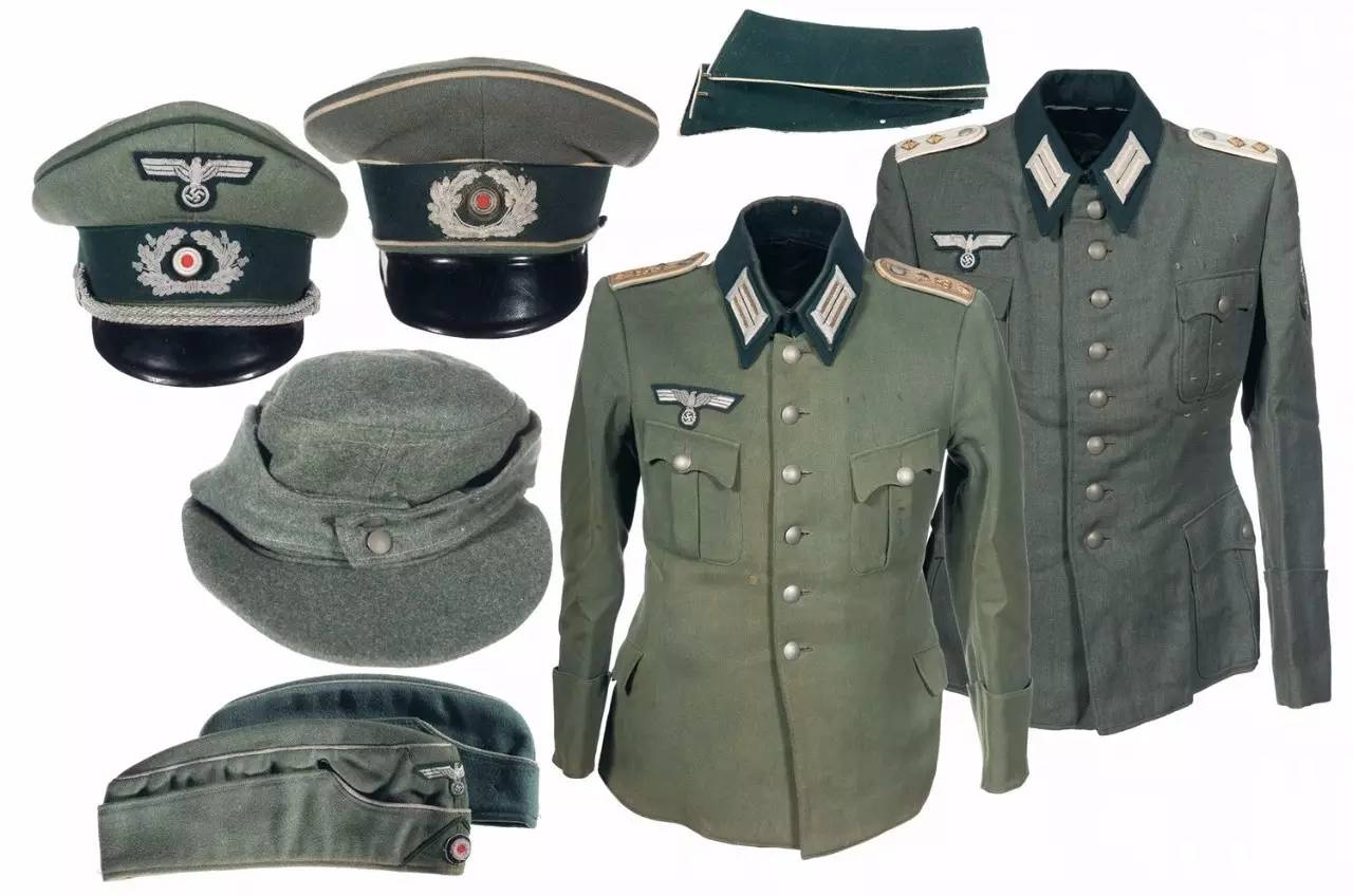 纳粹德国士兵军装图片