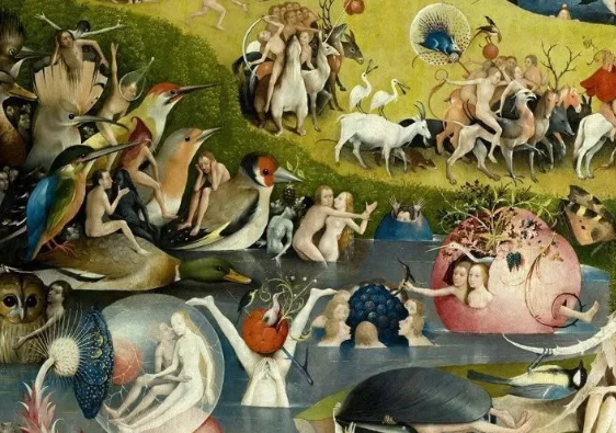 油画《人间乐园》到底是怎样的一幅画? - 知乎