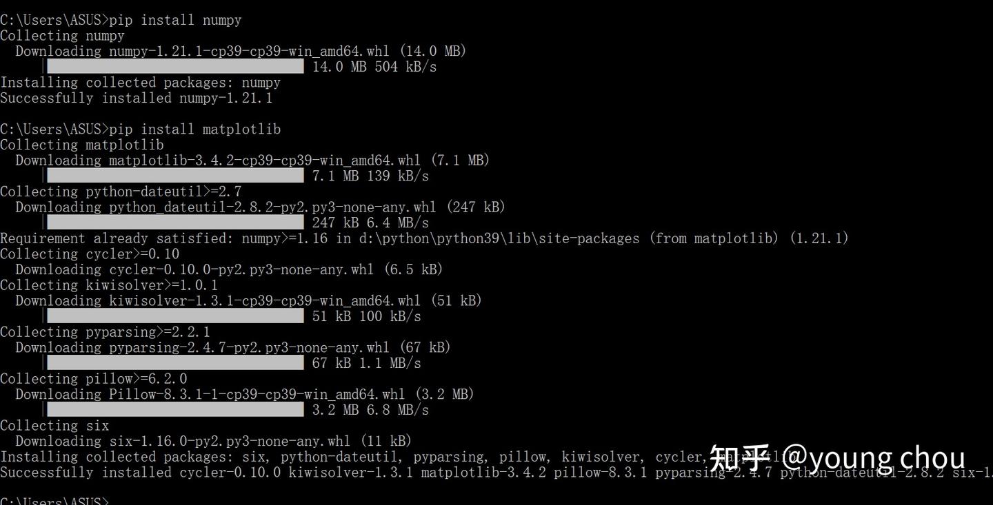 Python安装matplotlib - 知乎