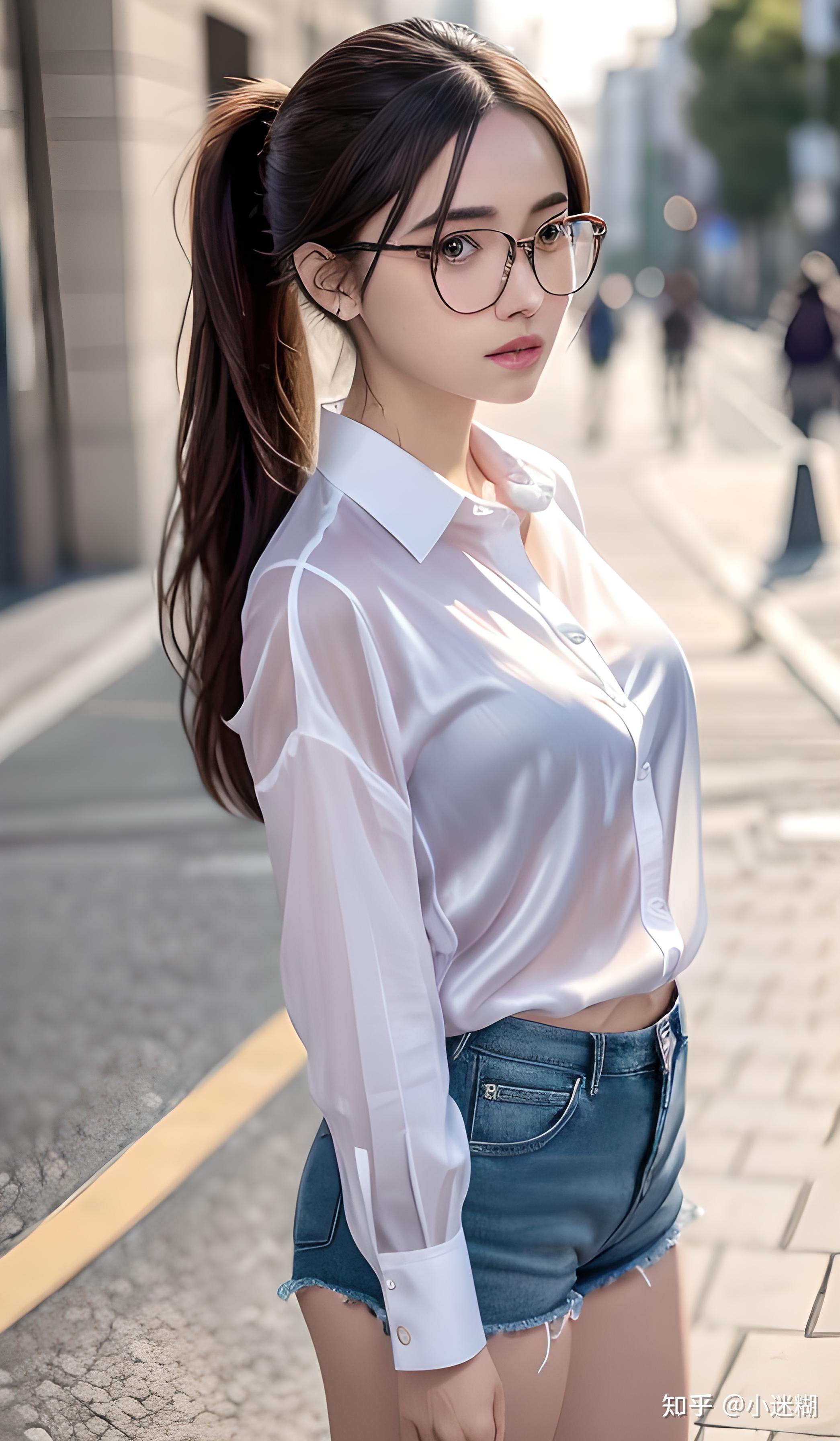 知性优雅文静美女写真