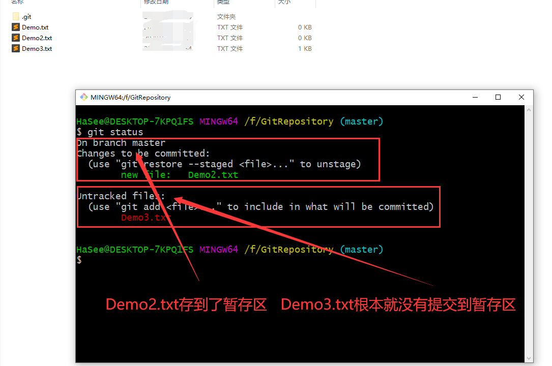 Git（三）：初始化本地仓库以及add,commit - 讨论区 - 信创开放社区