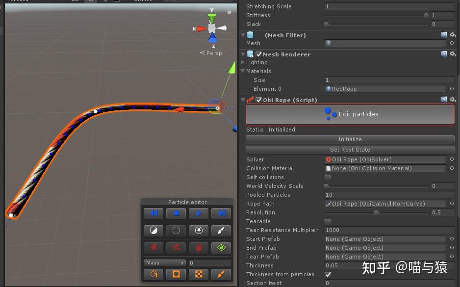 Unity Obi Rope Unity Obi Rope的简单使用 - 知乎