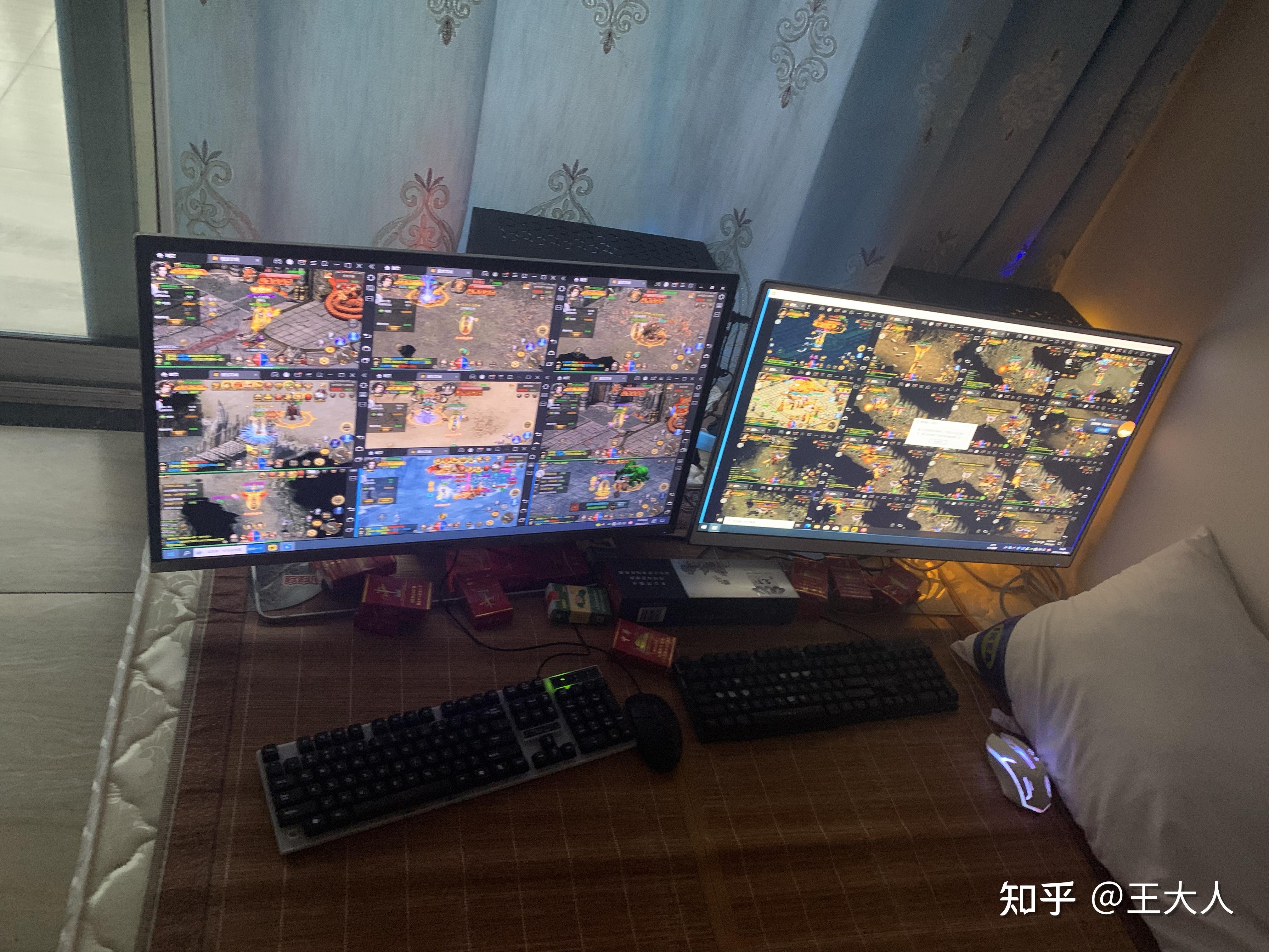 游戏传奇搬砖打金